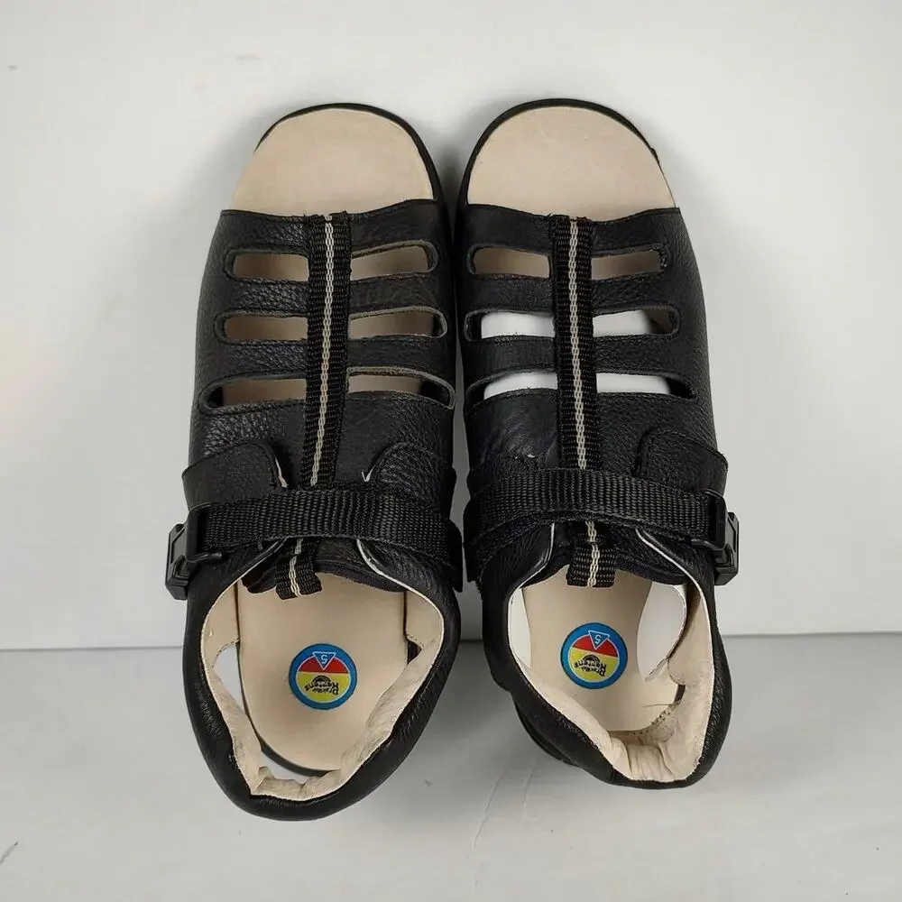 RARE VTG NEW Dr Martens Gripper 9 leather casual sandals mens 6 / womens 7 - Picture 5 of 9